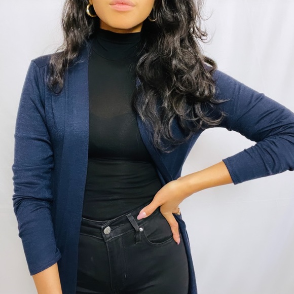 Banana Republic | Black Basic Knit Cardigan S - Picture 10 of 12